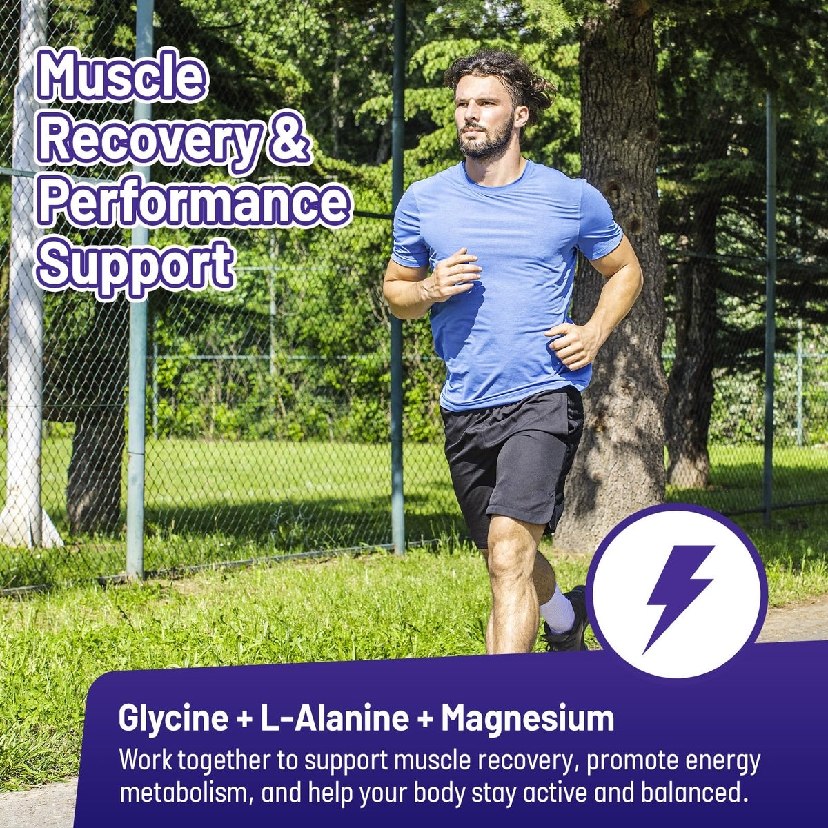 Flacon de HOLLEGEND Glycine Liquide 3g avec dosage