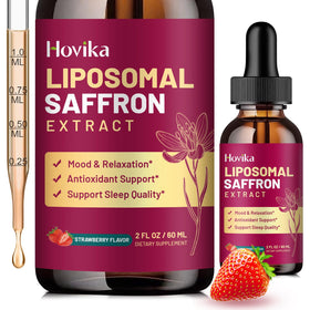 Flacon de Hovika Compléments Alimentaires Liposomaux de Safran 88,5 mg vue de face