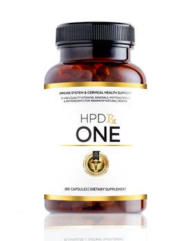 Flacon de HPD Rx ONE Complément Alimentaire 180 Capsules vue de face