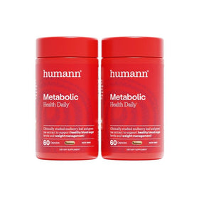 Flacon de HumanN Capsules Métaboliques Quotidiennes 120 Ct vue de face