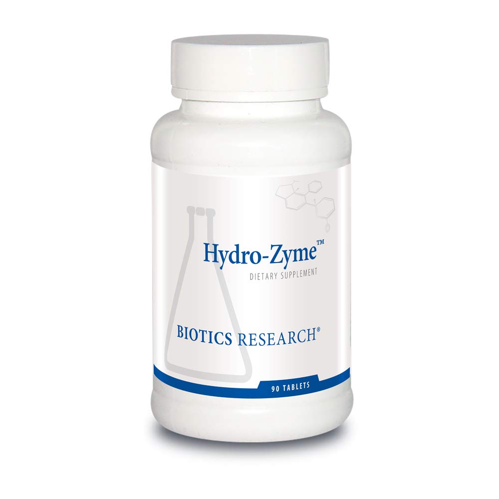 Flacon de Hydro-Zyme Enzymes daily de BIOTICS RESEARCH, 68g