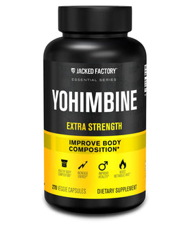 Flacon de Jacked Factory Yohimbine 270 capsules vue avant