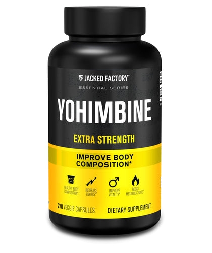 Flacon de Jacked Factory Yohimbine 270 capsules vue avant