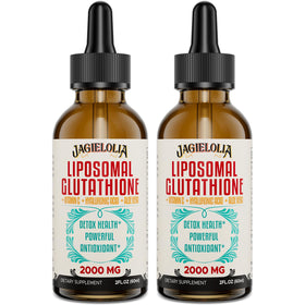 Flacon de Jagielolia Glutathione Liposomal 2000MG avec étiquette