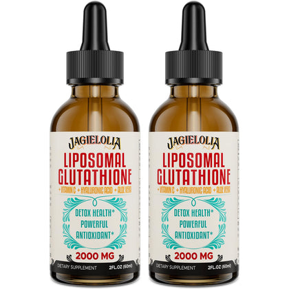 Flacon de Jagielolia Glutathione Liposomal 2000MG avec étiquette
