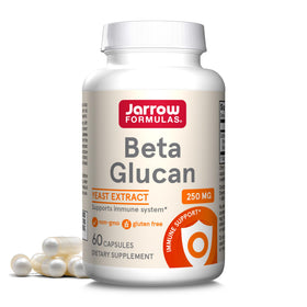Flacon de Jarrow Beta Glucan 60 capsules vue de face