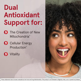 Flacon de Jarrow Formulas ouvert avec gélules visibles à l'intérieur