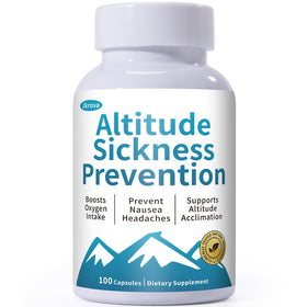 Flacon de Jkrova Anti-Mal des Altitudes 100 capsules vue de face