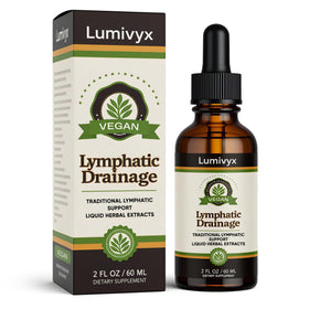 Flacon de Jqewlg Lumivyx Gouttes Drainantes Lymphatiques 60ml vue de face