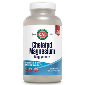 Flacon de KAL Magnésium Bisglycinate Chélaté 180 comprimés