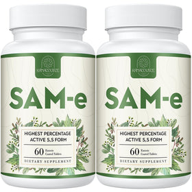 Flacon de Kanacoufce SAM-e 1100mg vue de face avec étiquette