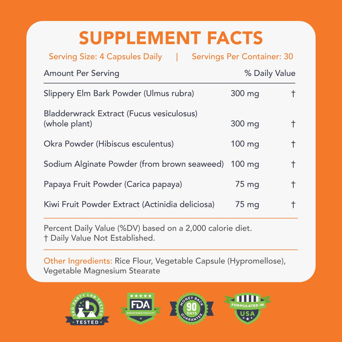 Flacon de KaraMD Lectin Guard avec 30 capsules