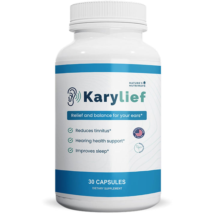 Flacon de Karylief contenant 30 capsules de magnésium, ALA et curcuma