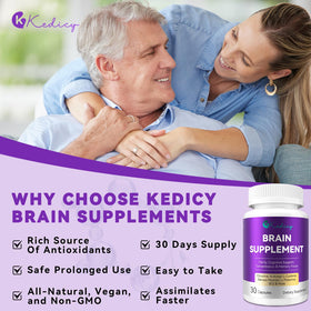 Flacon de Kedicy ouvert montrant les capsules à l'intérieur