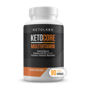 Flacon de Ketolabs Multivitamines Keto 90 capsules vue de face