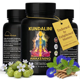 Flacon de Kundalini Awakening de Kailash Herbals avec 100 capsules végétales