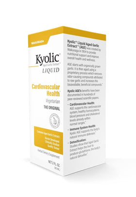 Flacon de Kyolic Extrait de Ail Vieilli avec ingrédients