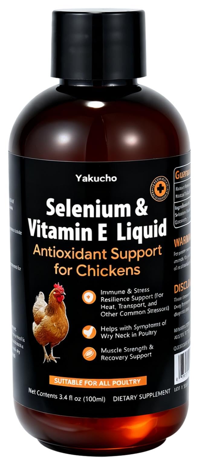 Flacon de la Formule de Vitalité Aviaire inqigi, 120g, avec étiquette claire