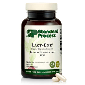 Flacon de Lact-ENZ Standard Process 90 capsules vue de face