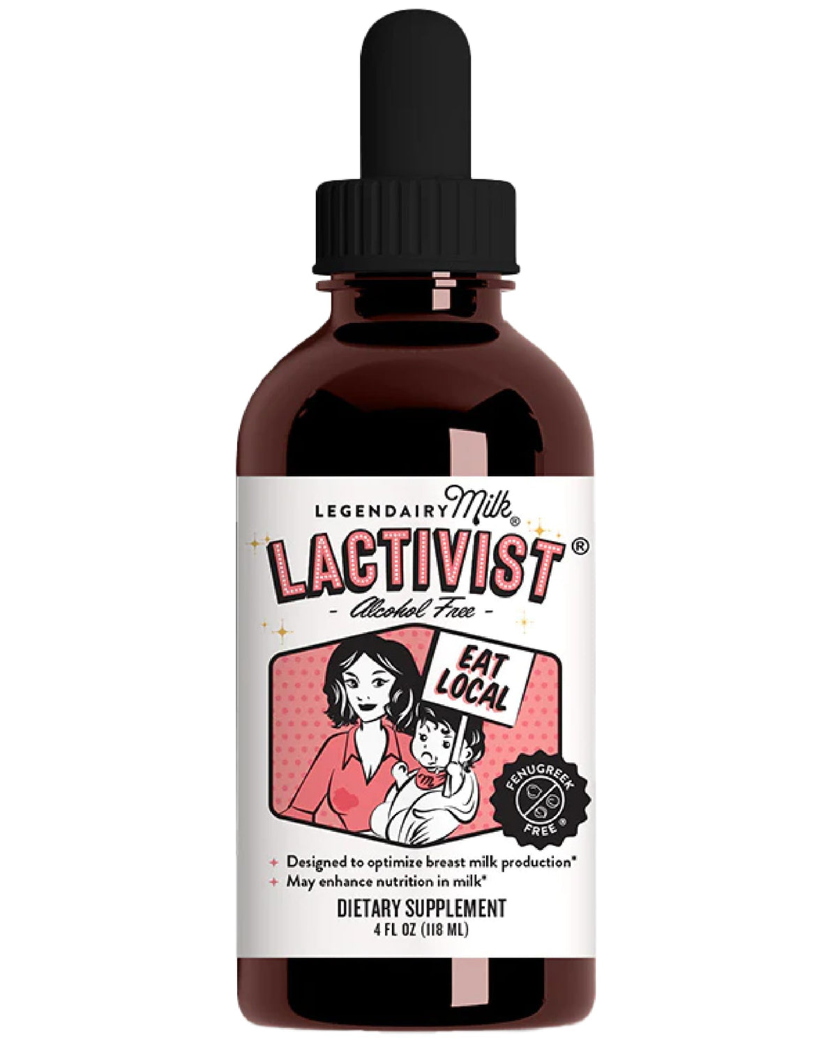 Flacon de Lactivist Drops de Legendairy Milk, 4 Fl Oz