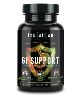 Flacon de Leviathan Nutrition GI contenant 120 capsules