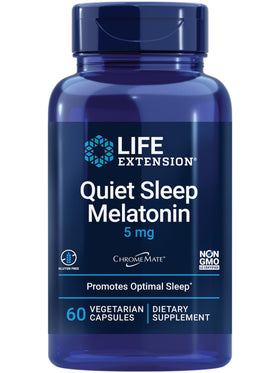 Flacon de Life Extension Complément Sommeil 5 mg, 60 capsules