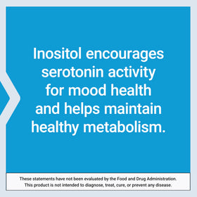 Flacon de Life Extension Inositol Caps 1000 mg ouvert