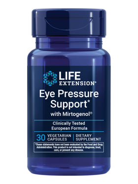 Flacon de Life Extension Soutien de la Pression Oculaire 30 capsules