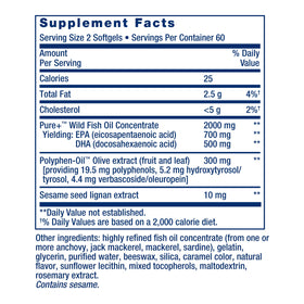 Flacon de Life Extension Super Omega-3 avec étiquette
