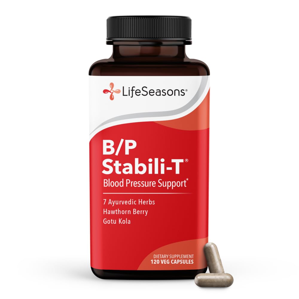 Flacon de LifeSeasons B/P Stabili-T 120 capsules vue de face