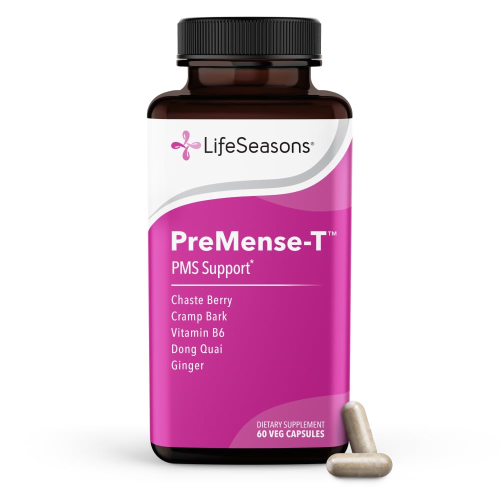 Flacon de LifeSeasons Premense-T Complément Alimentaire 60 Capsules