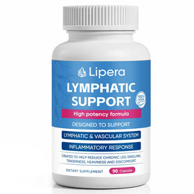 Flacon de LIPERA LYMPHATIC contenant 90 capsules de soutien lymphatique