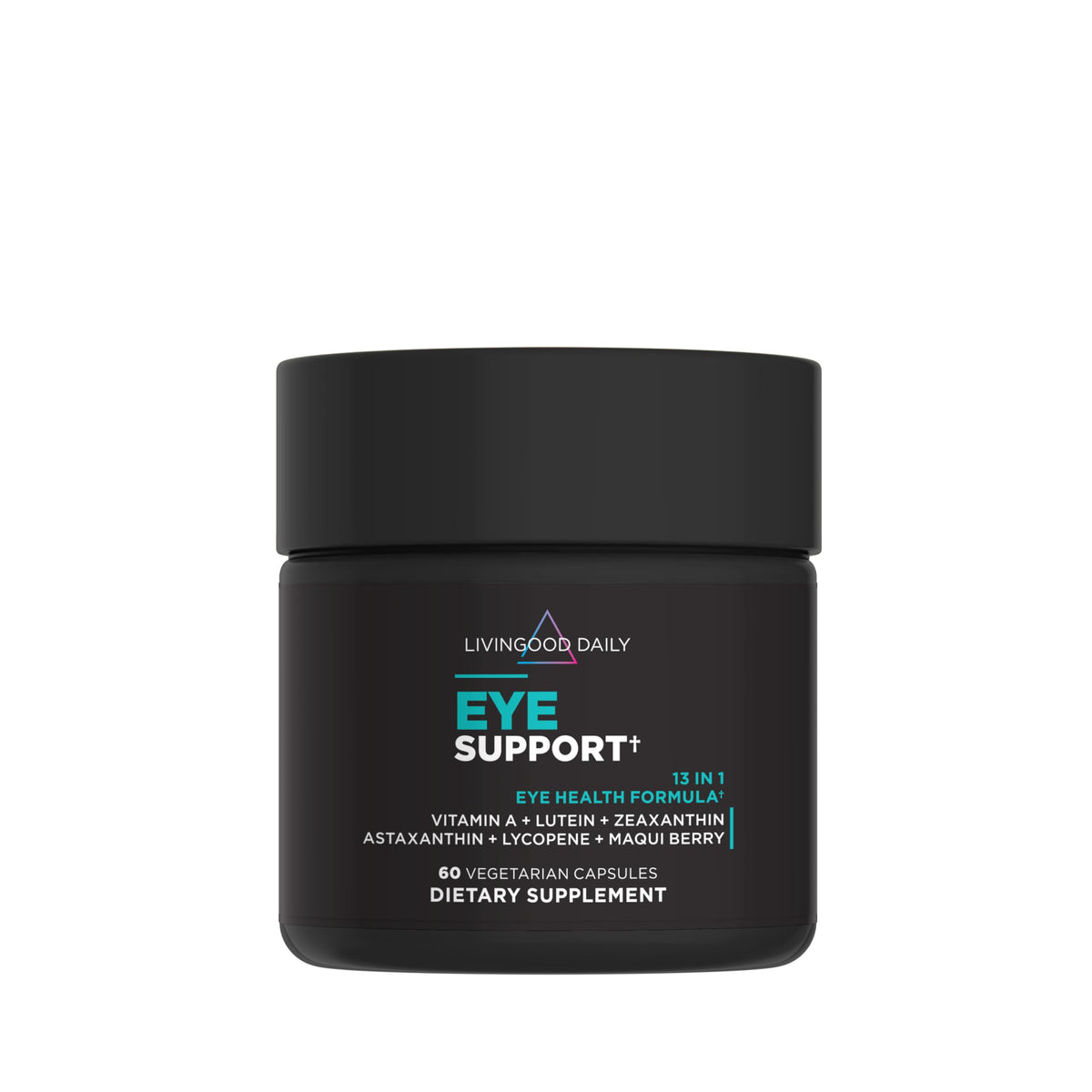 Flacon de Livingood Daily Soutien Oculaire 60 Capsules vue de face