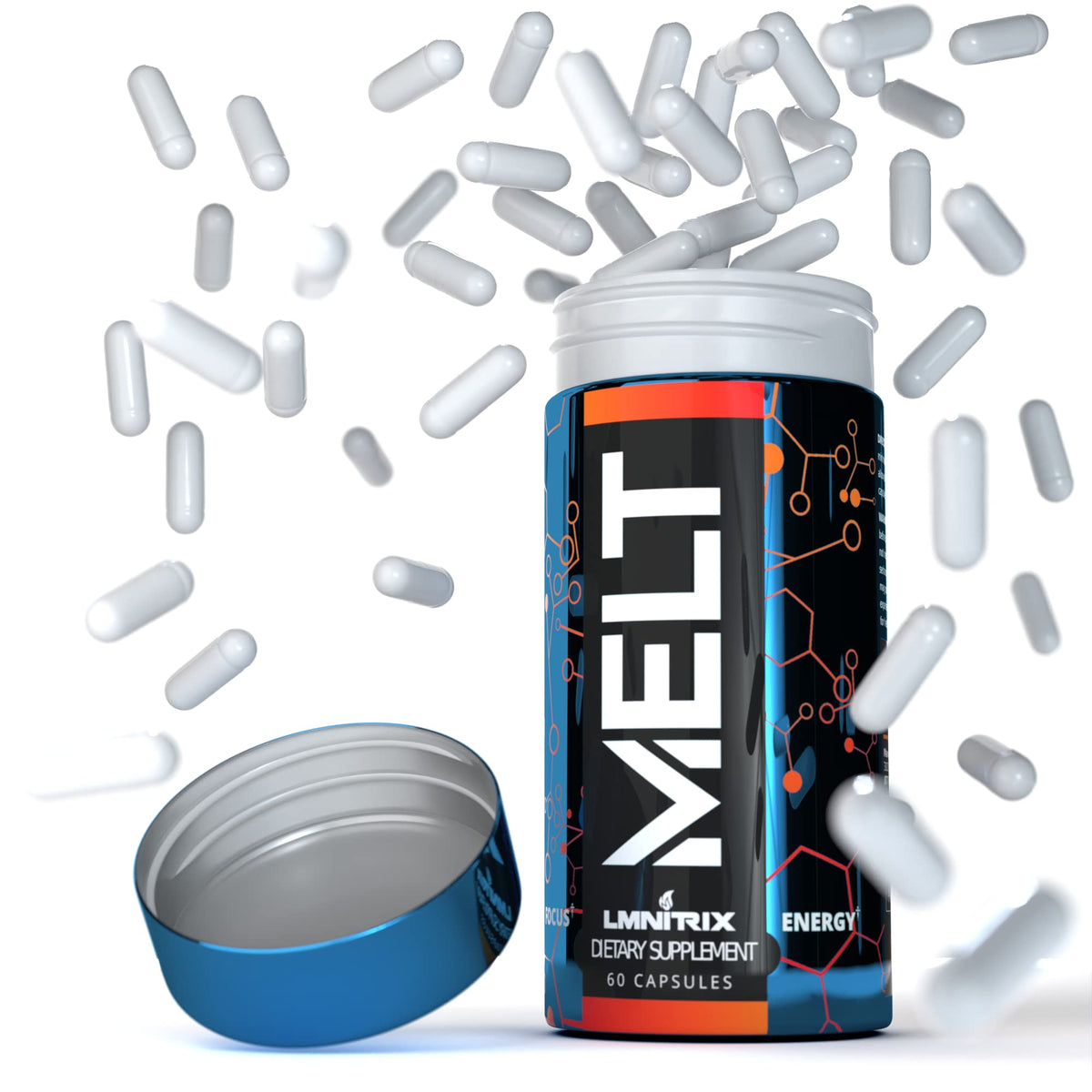 Flacon de LMNITRIX MELT EXT avec 60 capsules