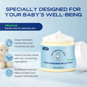 Flacon de lotion magnésium Peralpow dans un environnement de bain
