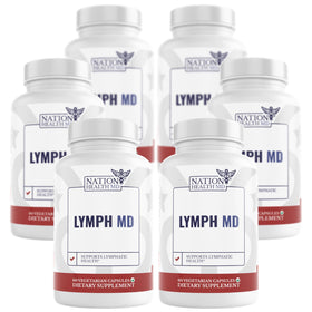 Flacon de Lymph MD de NATION HEALTH MD avec 60 capsules
