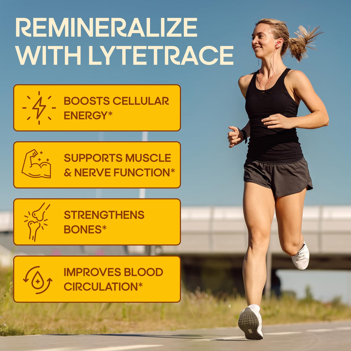 Flacon de LyteLine LyteTrace sur une table