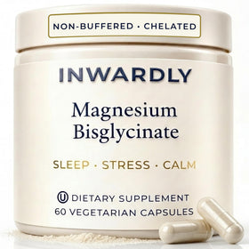 Flacon de magnésium bisglycinate inwardly 500mg - 60 capsules végétales