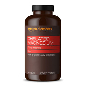 Flacon de magnésium chélaté 240 comprimés Elements vue de face