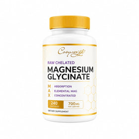 Flacon de magnésium glycinate cosynee 240 capsules vue de face