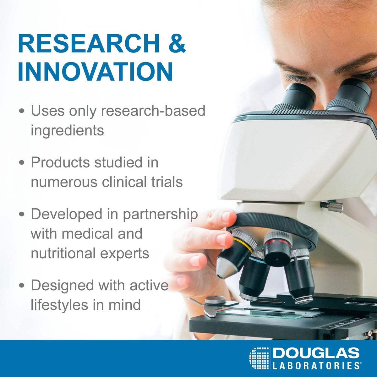 Flacon de Magnésium Glycinate Douglas Laboratories sur un comptoir