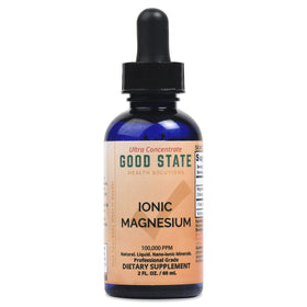 Flacon de magnésium liquide Good State face avant avec étiquette