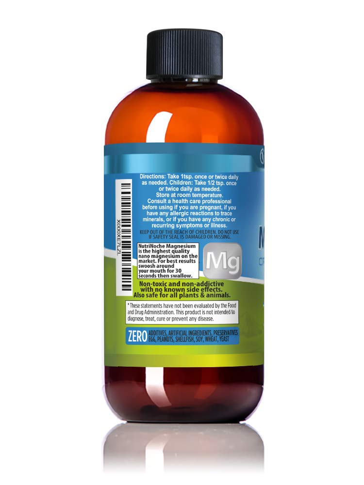 Flacon de magnésium liquide NutriNoche sur une table