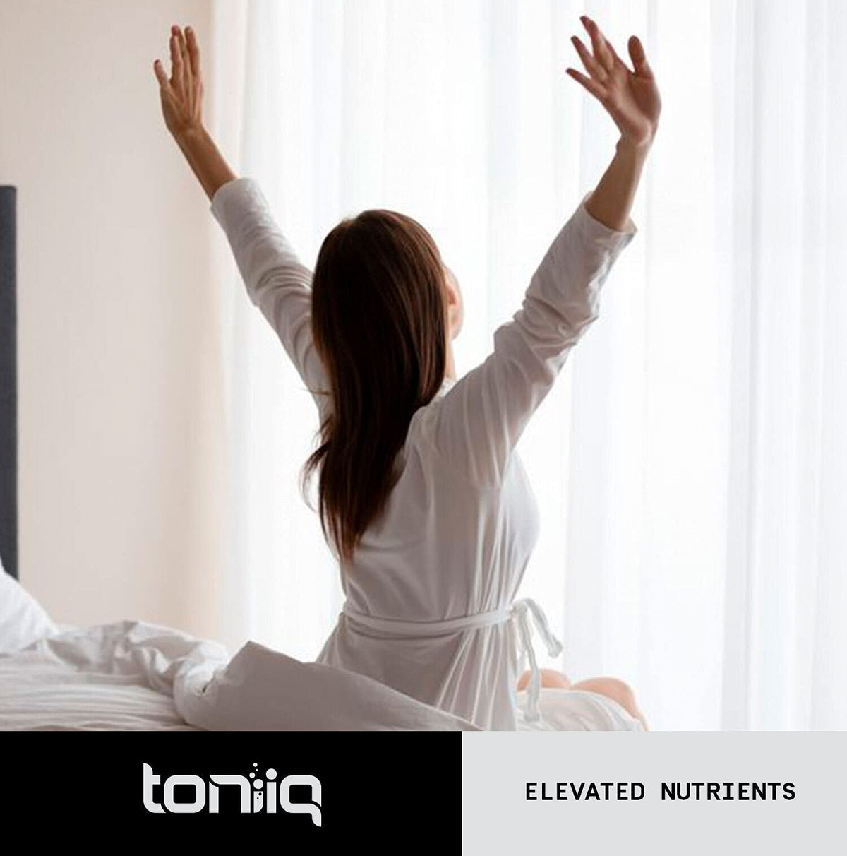 Flacon de magnésium ouvert avec capsules Toniiq