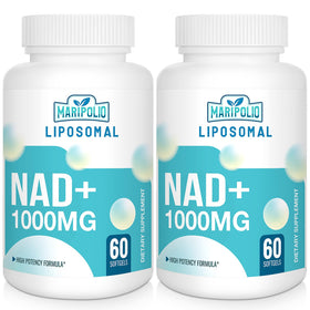 Flacon de Maripolio Liposomal NAD+ 1000 mg avec 60 gélules