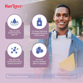 Flacon de MARYRUTH'S Gouttes de Vitamine D3 avec dosage