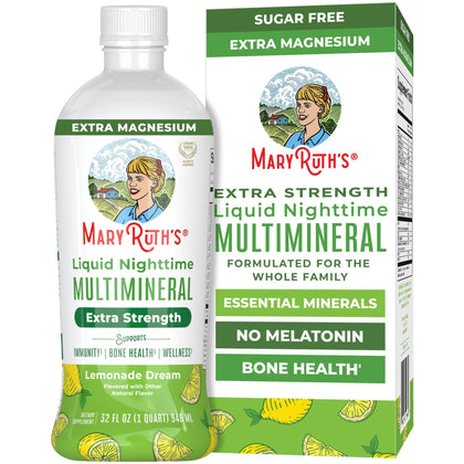 Flacon de MARYRUTH'S Multimineral Liquide Extra Fort 32oz vue de face