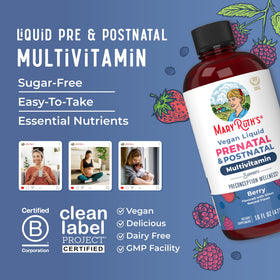 Flacon de MARYRUTH'S Multivitamines avec un smoothie
