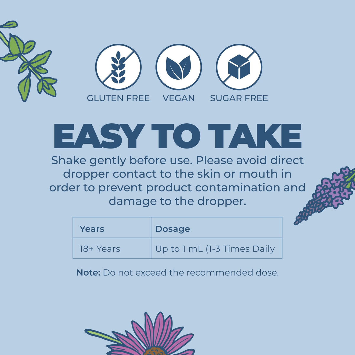 Flacon de MARYRUTH'S sur une table avec des plantes
