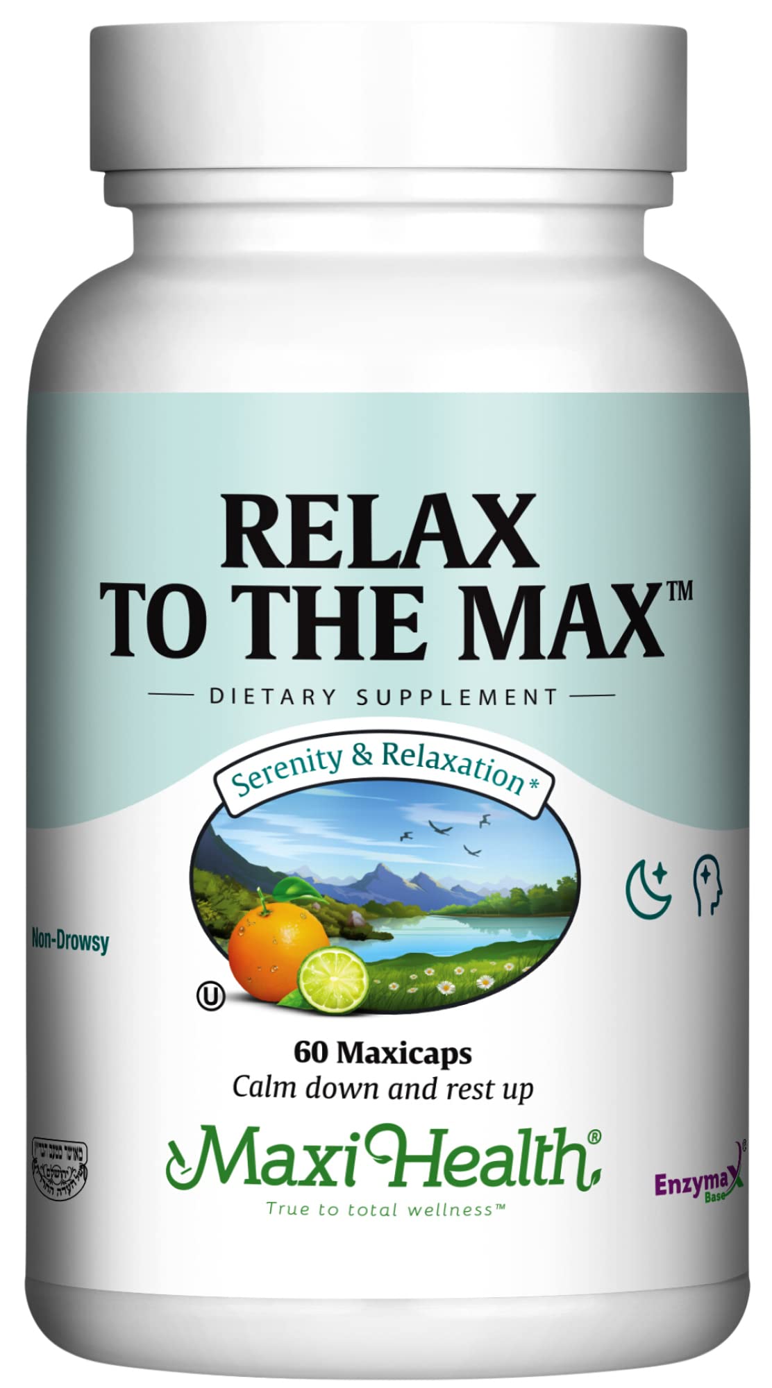 Flacon de Maxi Health daily wellness contenant 60 capsules